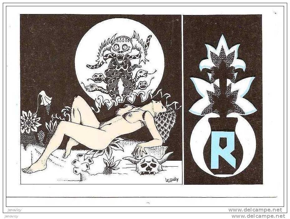 ALPHABET DU FUTUR. " R : REGINA " DE BERNARD LE JOLLY. REF 9218 - Sizi