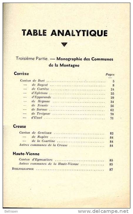 La Très Vieille Histoire Locale. Archéologie De La Montagne Limousine : Corrèze, Creuse, Haute-Vienne, Par M. VAZEILLES - Limousin