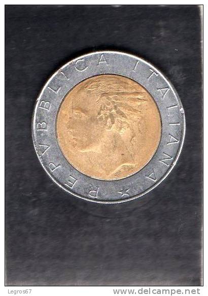 PIECE DE 500 LIRES 1987 ITALIE - 500 Liras