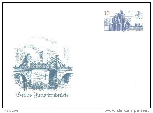 DDR / GDR - Postkarte Ungebraucht / Postcard Mint (o276) - Cartes Postales - Neuves