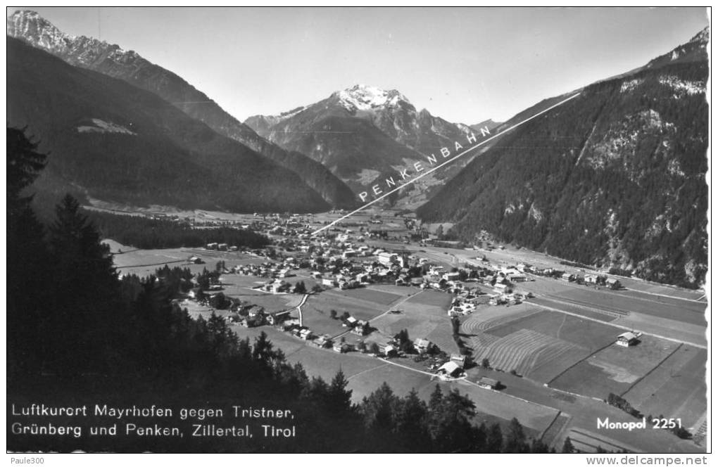 Mayrhofen - Gegen Tristner, Grünberg Und Penken  L1 - Sonstige & Ohne Zuordnung