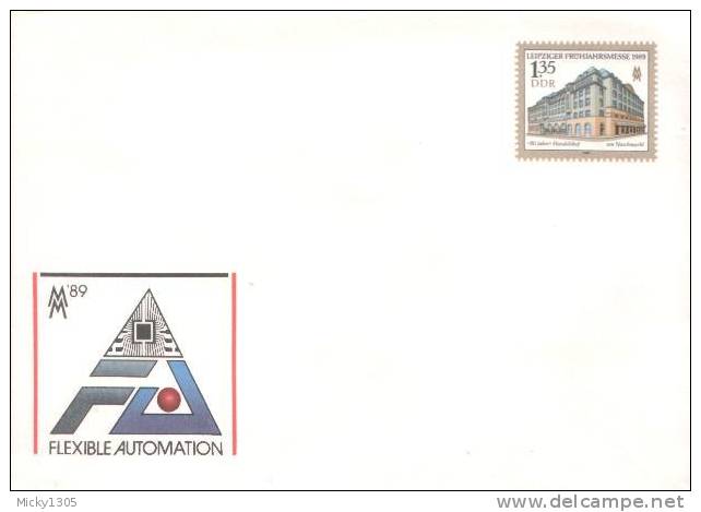 DDR / GDR - Umschlag Ungebraucht / Cover Mint (o278) - Enveloppes - Neuves