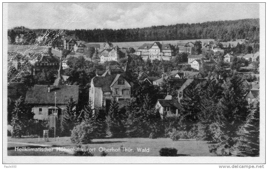 Oberhof - Ortsansicht 1955   L1 - Oberhof