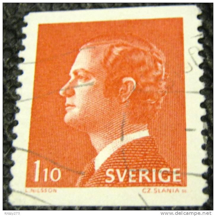 Sweden 1974 King Carl XVI Gustav 1.10kr - Used - Oblitérés