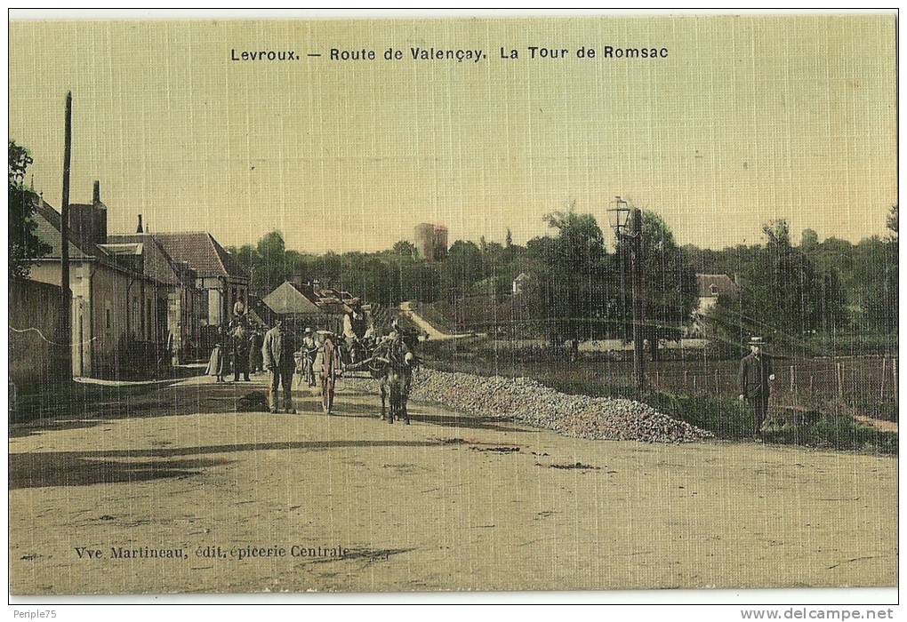 LEVROUX.  Route De Valençay.  La Tour De Romsac. - Autres & Non Classés