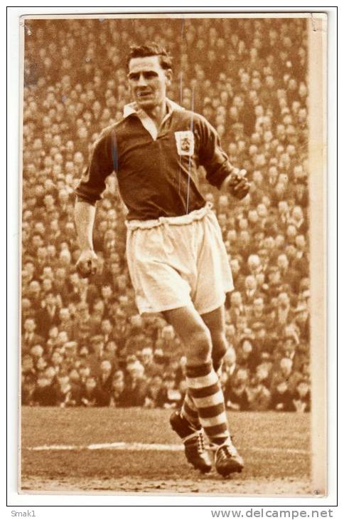 SPORTS FOOTBALL PLAYER JOHNNY WATTS BRIMINGHAM CITY F.C. 1956. AUTOGRAPH PHOTOGRAPHY - Other & Unclassified