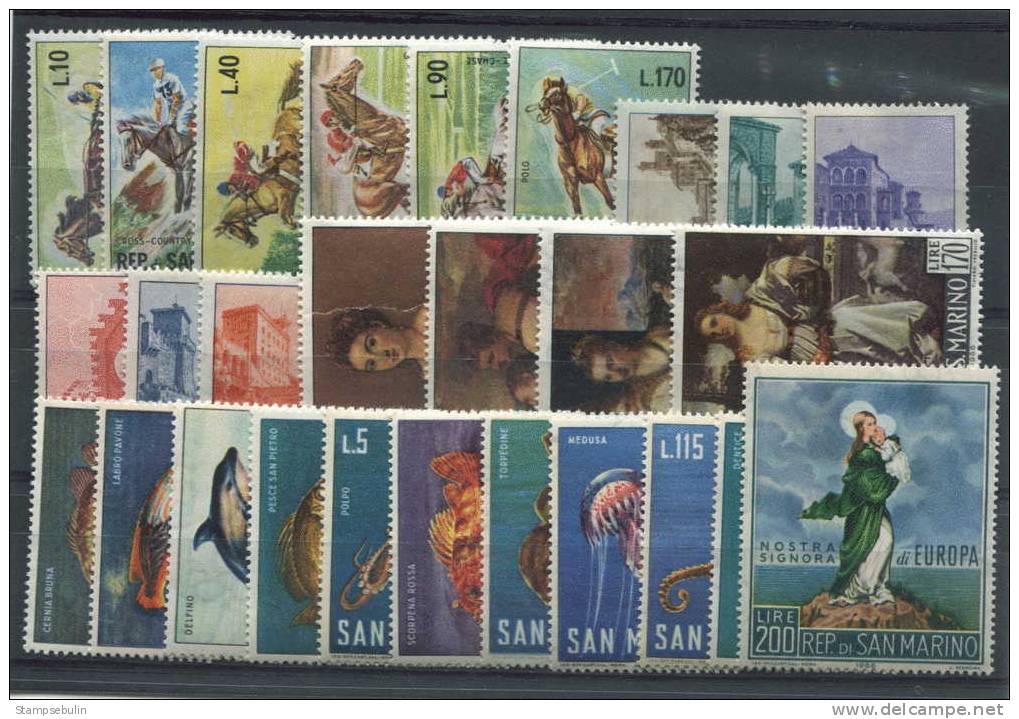 1966 COMPLETE YEAR PACK MNH ** - Años Completos