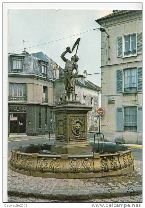 BR22865 Saint Leu La Foret Place De La Forge    2 Scans - Saint Leu La Foret