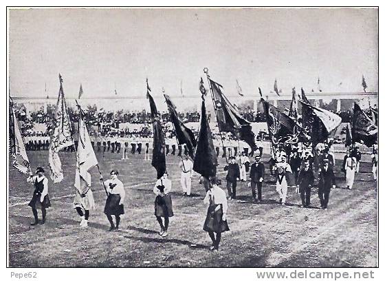 Photo Jeux Olympiques -nr 24-antweerpen 1920-image-défilé Des Nations-sammelbande- - Sport