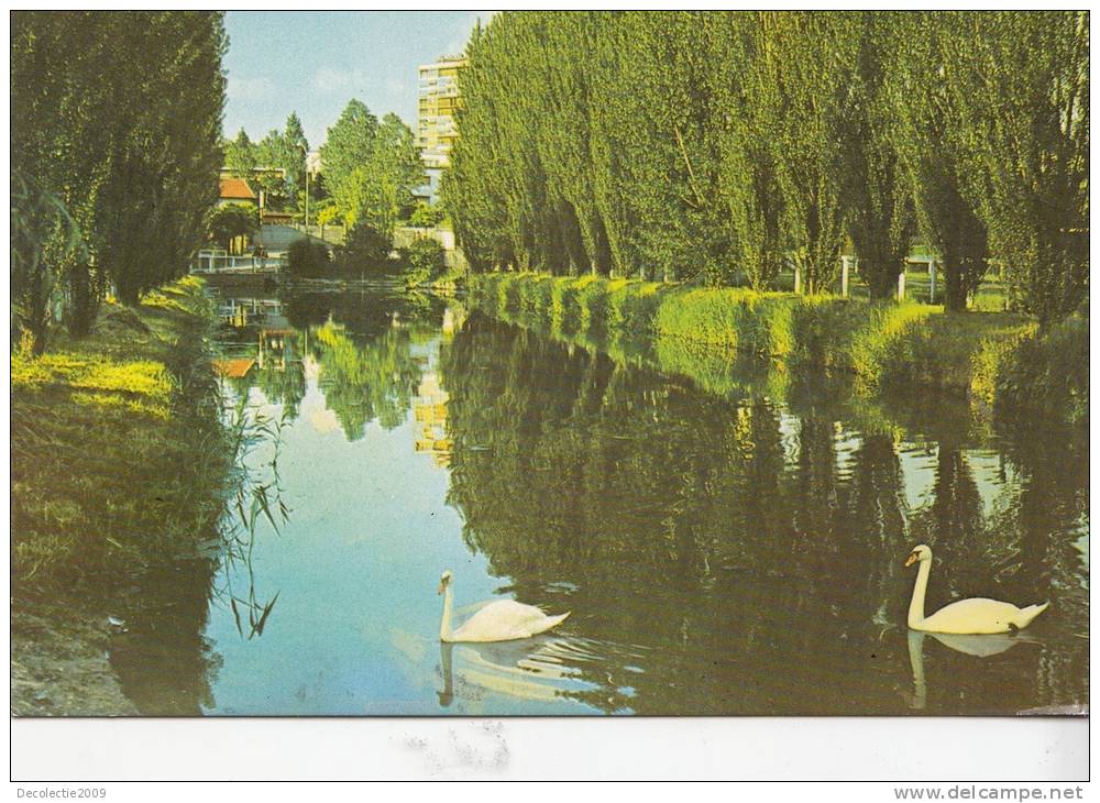 BR22563 Le Parc  Swan Cigne Fresnes     2 Scans - Fresnes