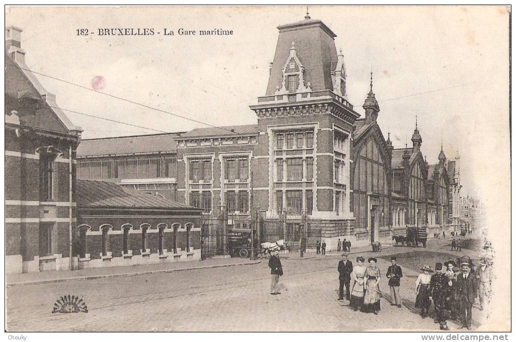 Bruxelles (1919) - Chemins De Fer, Gares