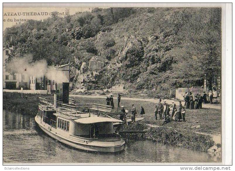 Chateau-Thébaud    Arrivée Du Bateau - Autres & Non Classés