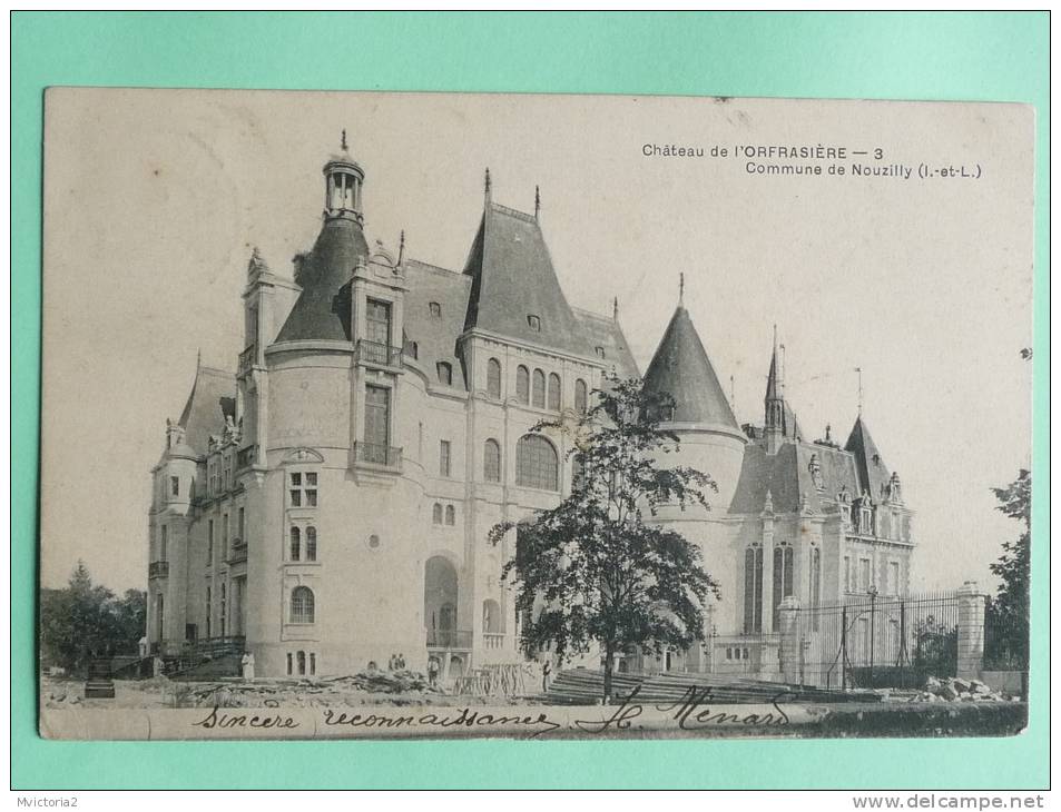 Commune De NOUZILLY - Chateau De L'ORFRASIERE - Altri & Non Classificati