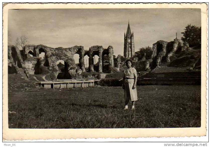 Photographie Des Ruine à SAINTE LUCIE  19 08 1956  île Anglaise  -  Saint Lucia - - Santa Lucía