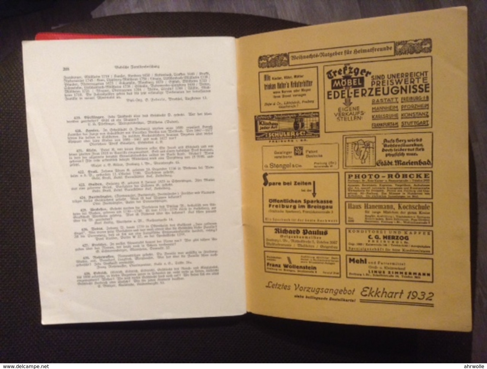 Heft Mein Heimatland 1931 Badische Blätter Volkskunde Freiburg Heft 7/8 - Sonstige & Ohne Zuordnung