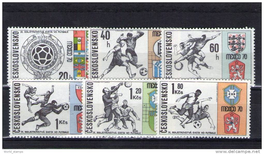 TSCHECHOSLOWAKEI 1970 ** - Unused Stamps