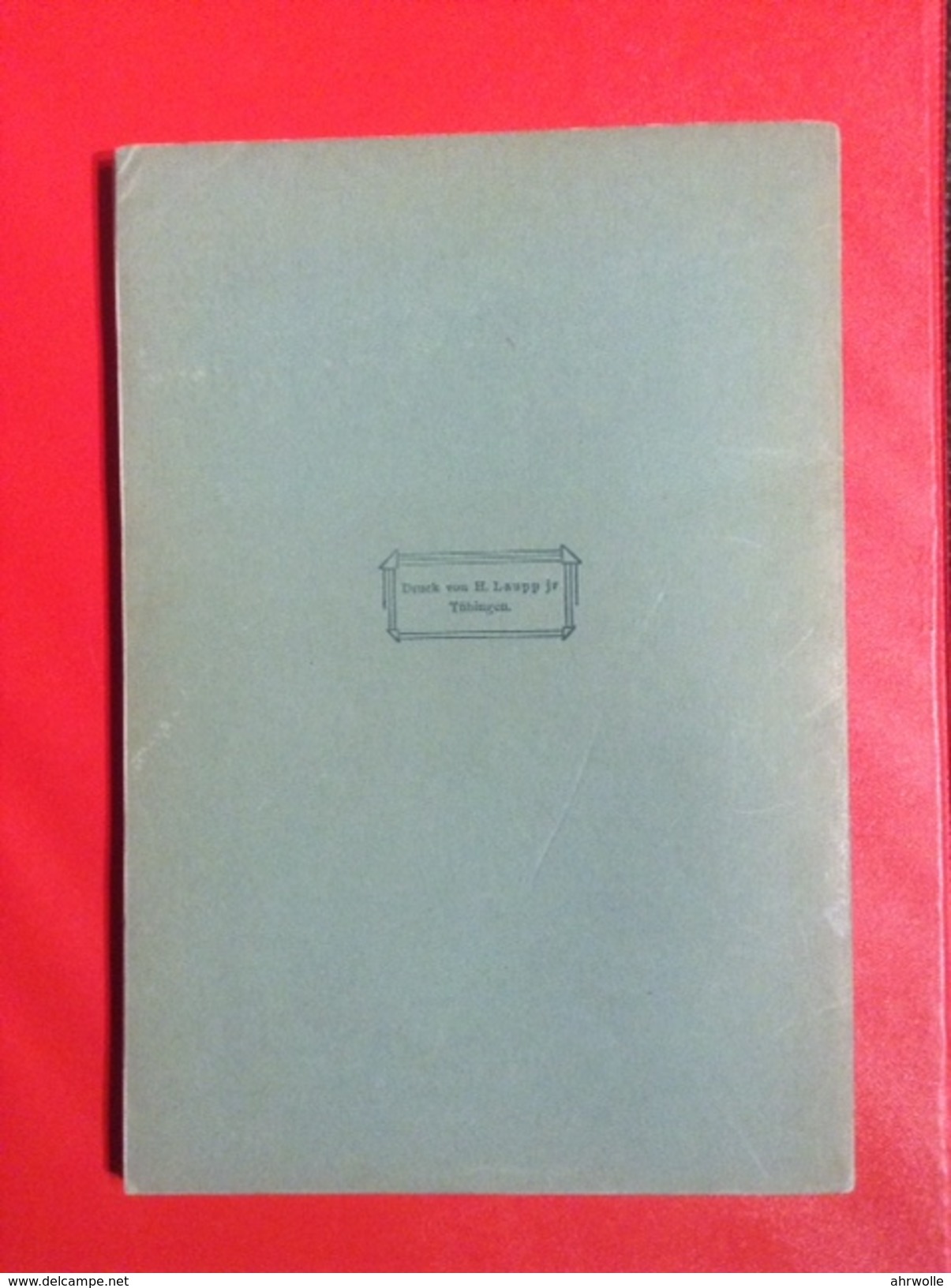 Heft Austritt Und Ausstoßung Aus Dem Staatsverband Württemberg Tübingen 1912 - 4. 1789-1914