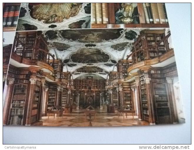 San Gallo Biblioteca Abbaziale St.gallen Stiftsbibliothek Saint-gall Bibliotheque Abbatiale St.gall The Abbey Library - Bibliotheken