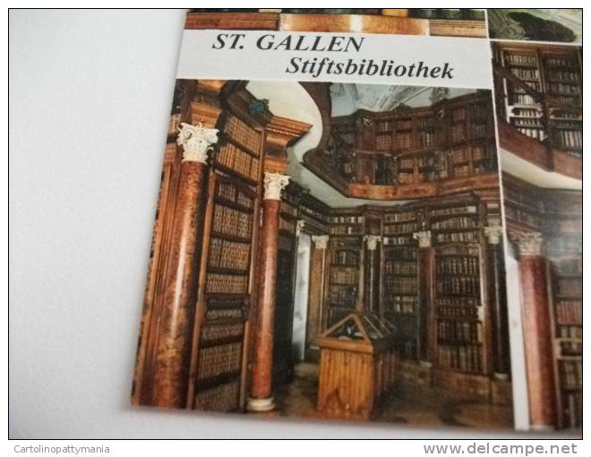San Gallo Biblioteca Abbaziale St.gallen Stiftsbibliothek Saint-gall Bibliotheque Abbatiale St.gall The Abbey Library - Bibliotheken