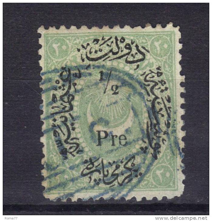 2ENG112c - TURCHIA , 1/2 Su 20 Pa Del 1876 - 1837-1914 Esmirna