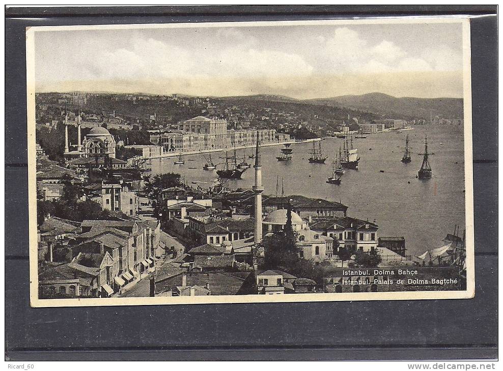 Cpa Istanbul, Palais De Dolma Bahçe, Le Bosphore - Türkei