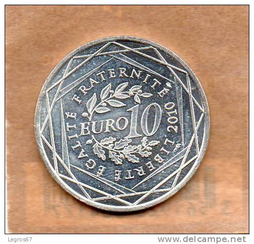 PIECE DE 10 EURO FRANCE 2010 - FRANCHE COMTE - France