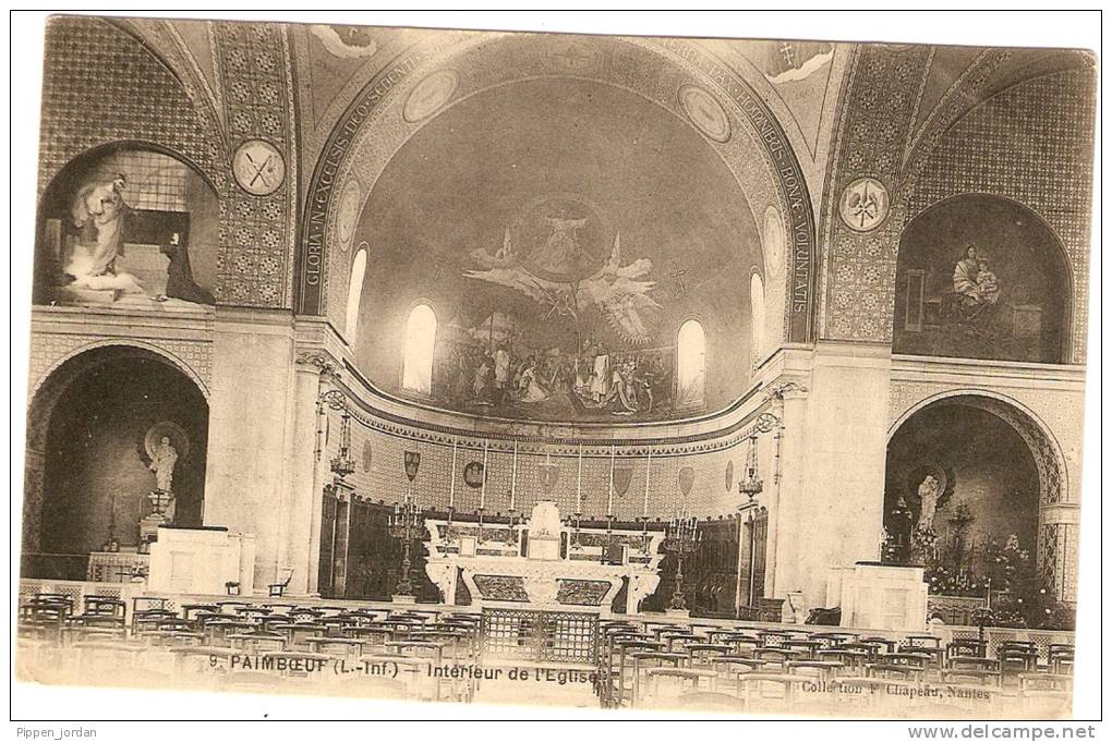 44 PAIMBOEUF    Intérieur De L'Eglise - Paimboeuf