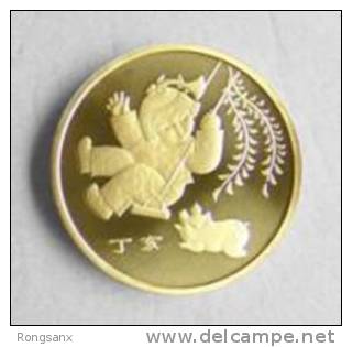 China 2007 YEAR OF THE PIG Commemorative Coin / 1 V - China
