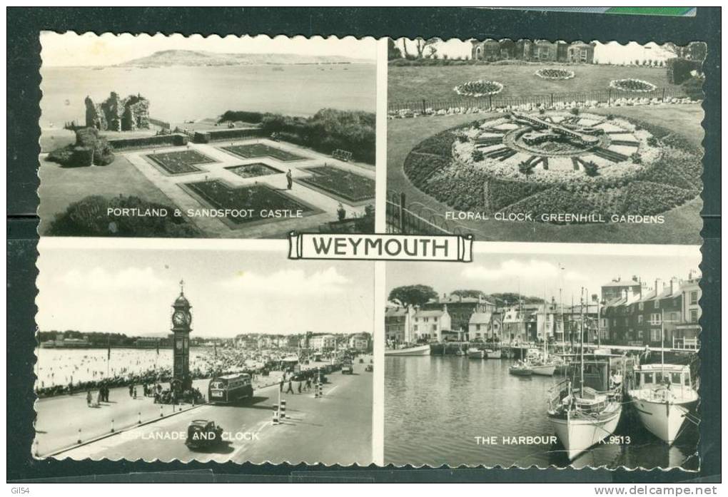 Weymouth &ndash; 4-scene Postcard - Tz149 - Weymouth