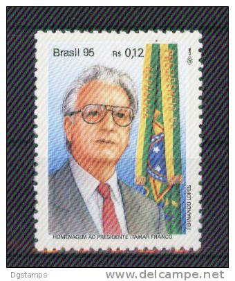 Brasil 1995 YT2222 ** Homenaje Al Presidente Itamar Franco. Bandera. - Unused Stamps