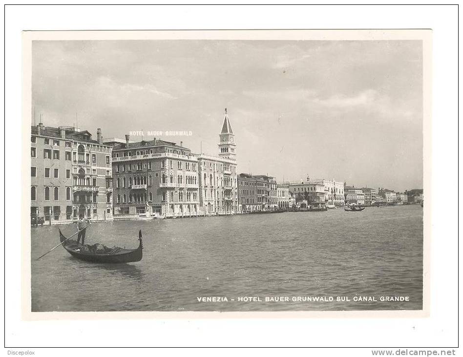 C1679 Venezia - Hotel Bauer Grunwald - Canal Grande / Non Viaggiata - Venezia (Venice)