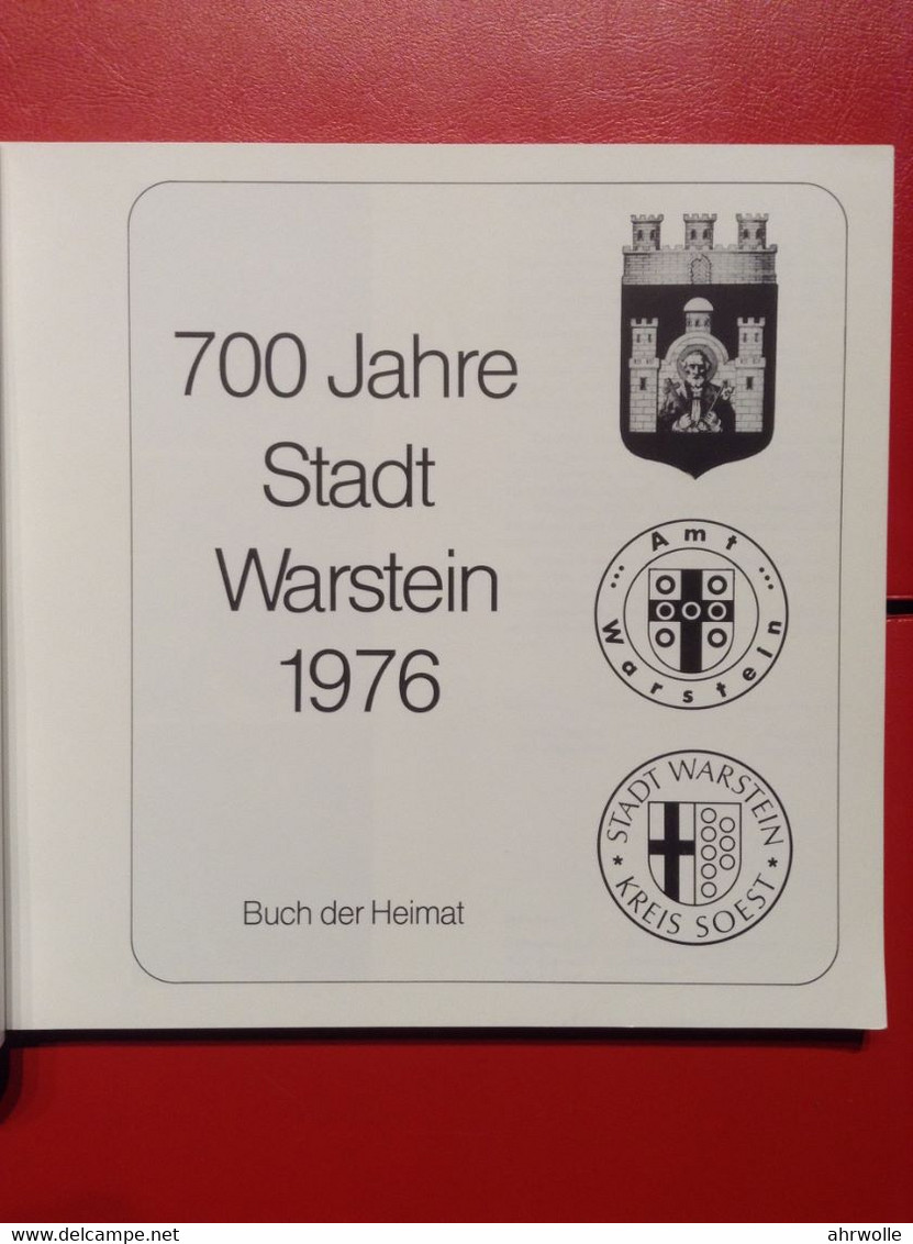 Festschrift Stadt Warstein 700 Jahrfeier 1976 Buch Der Heimat Sauerland - Chroniques & Annuaires