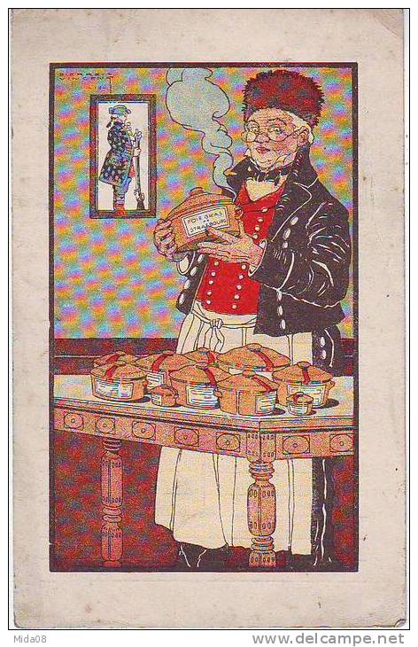 ILLUSTRATEURS . FANTAISIES .L'ALSACE EST FRANCAISE Par PIERRE VINCENT. CORRESPONTS MILITAIRES. LE FOIE GRAS TRUFFE - Vincent P.