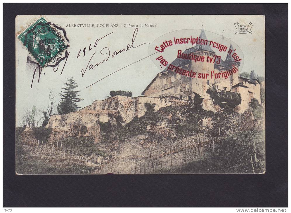 # I 2189 - ALBERTVILLE CONFLANS - Chateau De Manuel - (73 - Savoie) - Albertville