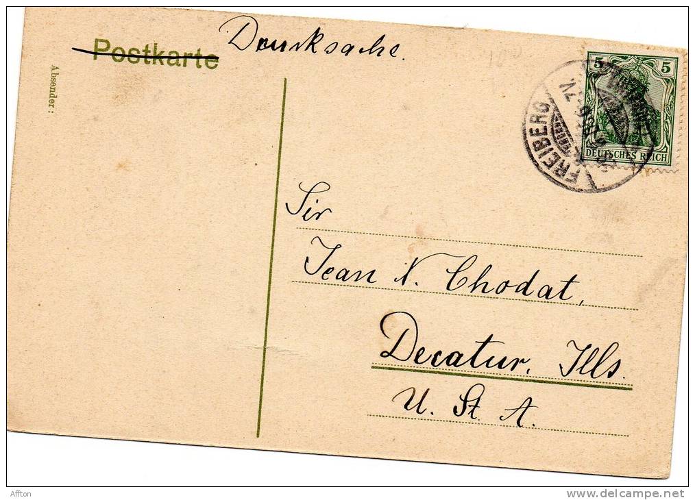 Freiberg I Sa 1905 Postcard - Freiberg (Sachsen)