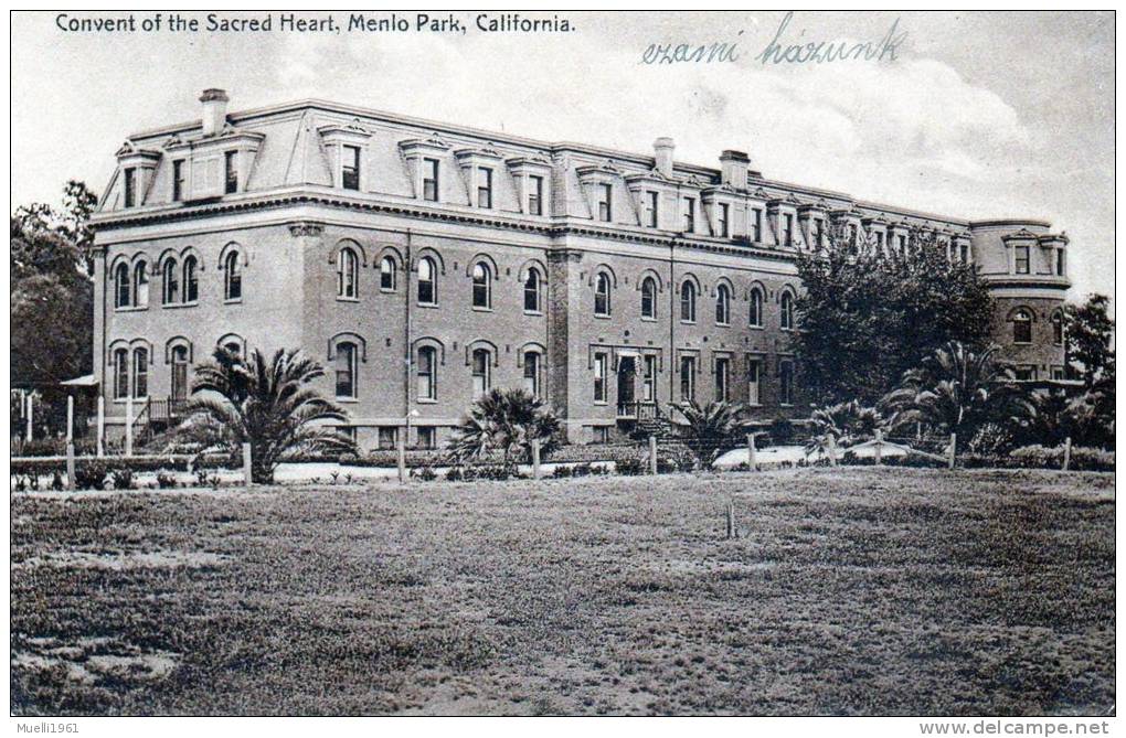 AK Convent Of The Sacred Heart, Menlo Park, California, 1912 - Other & Unclassified