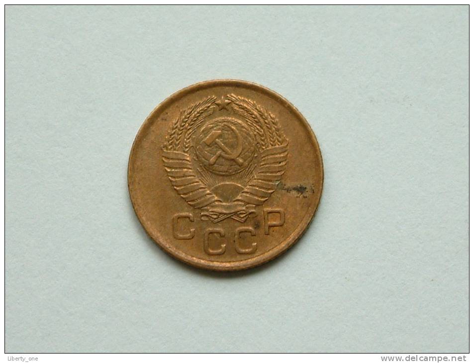 1 Kopek 1957 / Y # 119 ( Uncleaned Coin - For Grade, Please See Photo ) !! - Russie