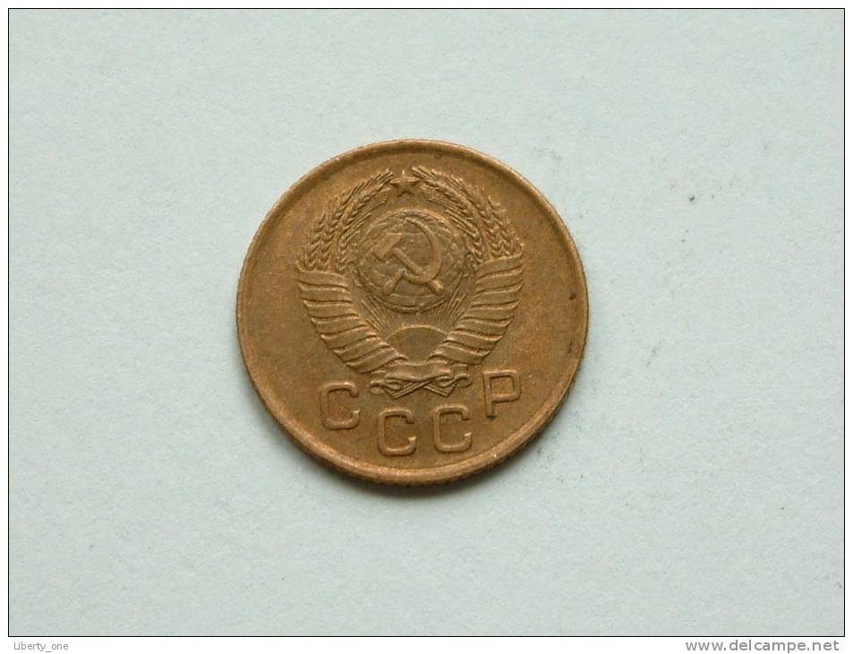 1 Kopek 1957 / Y # 119 ( Uncleaned Coin - For Grade, Please See Photo ) !! - Russie