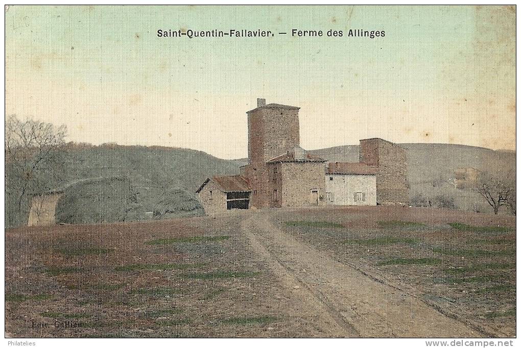 ST QUENTIN FALLAVIER  FERME DES ALLINGES - Autres & Non Classés