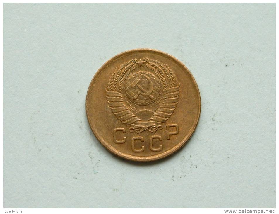 1 Kopek 1957 / Y # 119 ( Uncleaned Coin - For Grade, Please See Photo ) !! - Russie