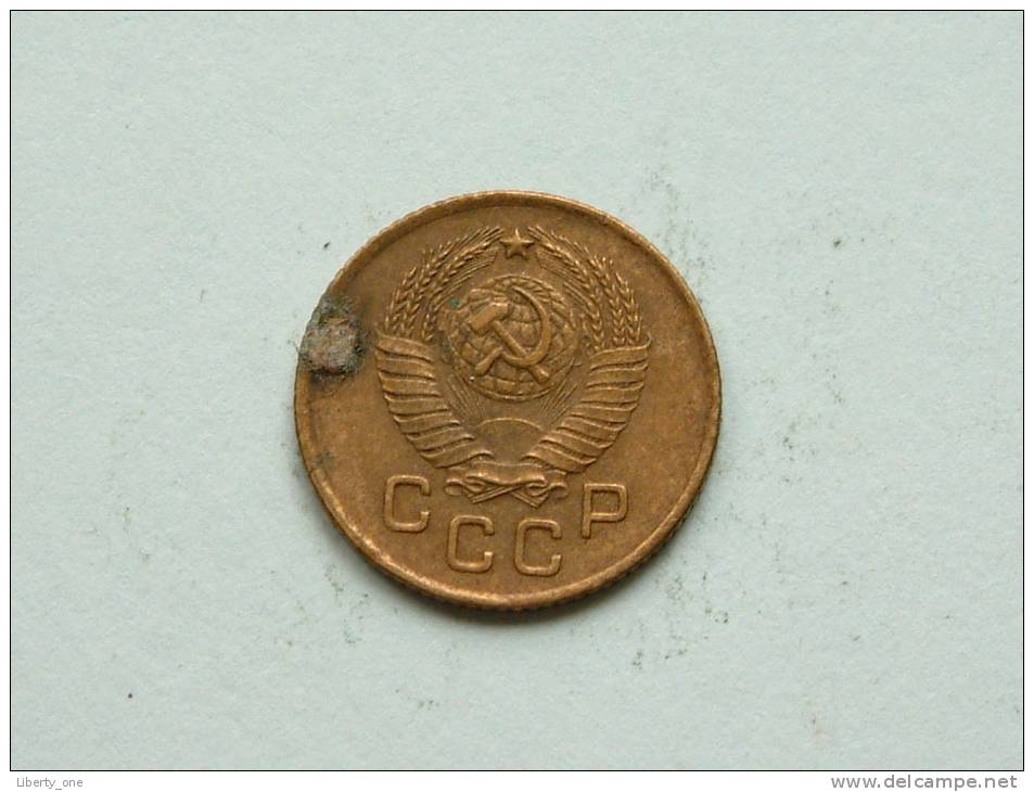 1 Kopek 1957 / Y # 119 ( Uncleaned Coin - For Grade, Please See Photo ) !! - Russland