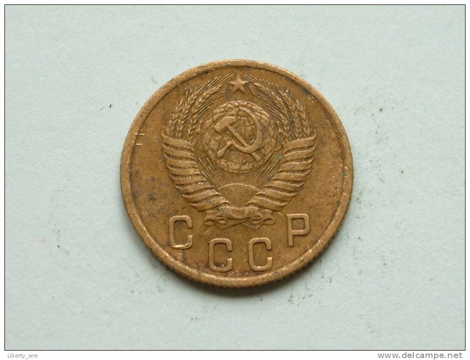 2 Kopeks 1955 / Y # 113 ( Uncleaned Coin - For Grade, Please See Photo ) !! - Russie