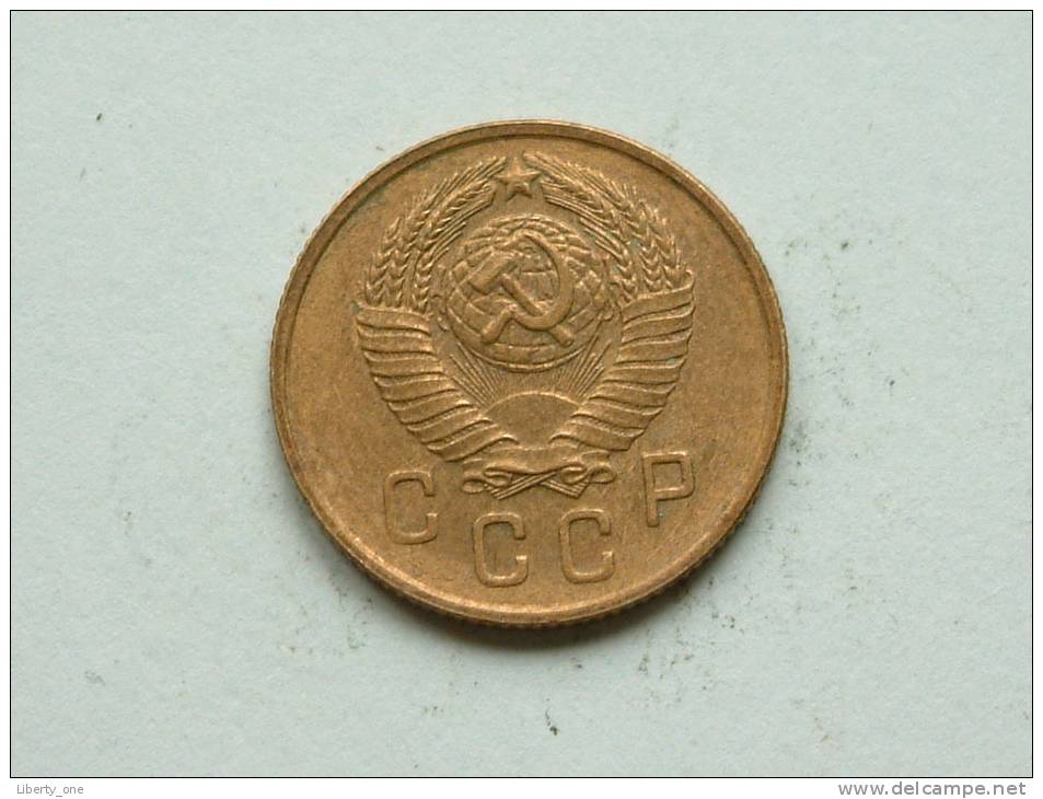 2 Kopeks 1957 / Y # 120 ( Uncleaned Coin - For Grade, Please See Photo ) !! - Rusland