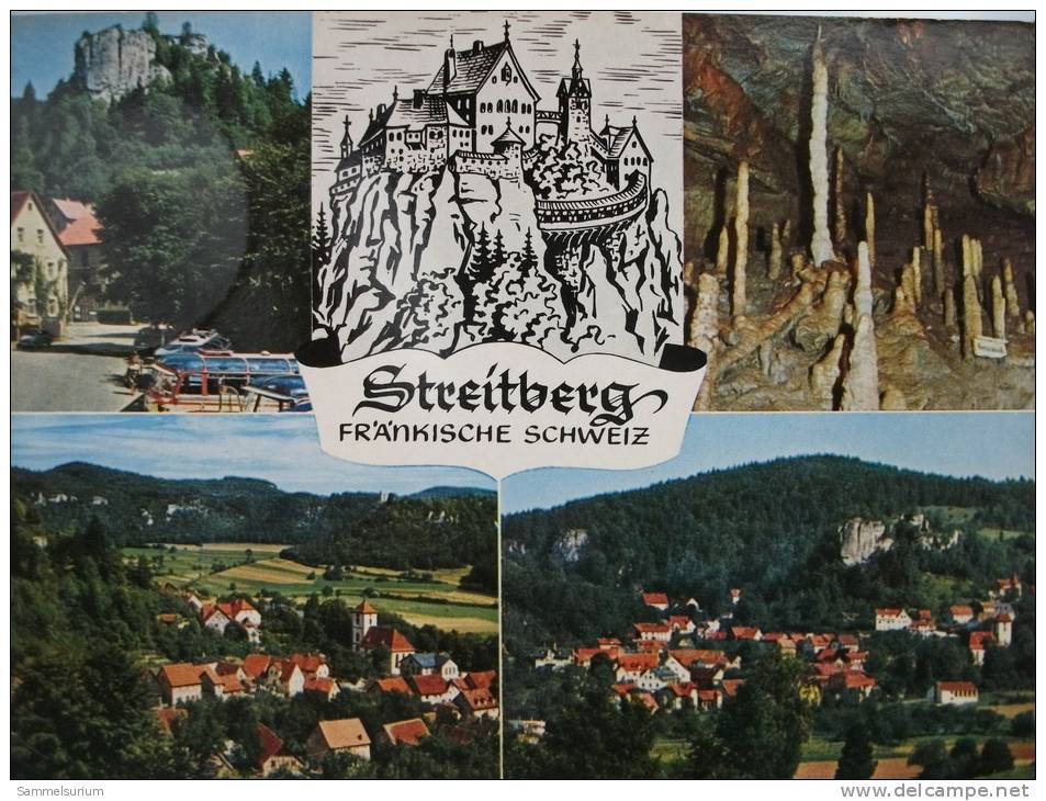 (1/4/58) AK Streitberg/Fränkische Schweiz "Streitburg Und Bing-Höhle" - Forchheim