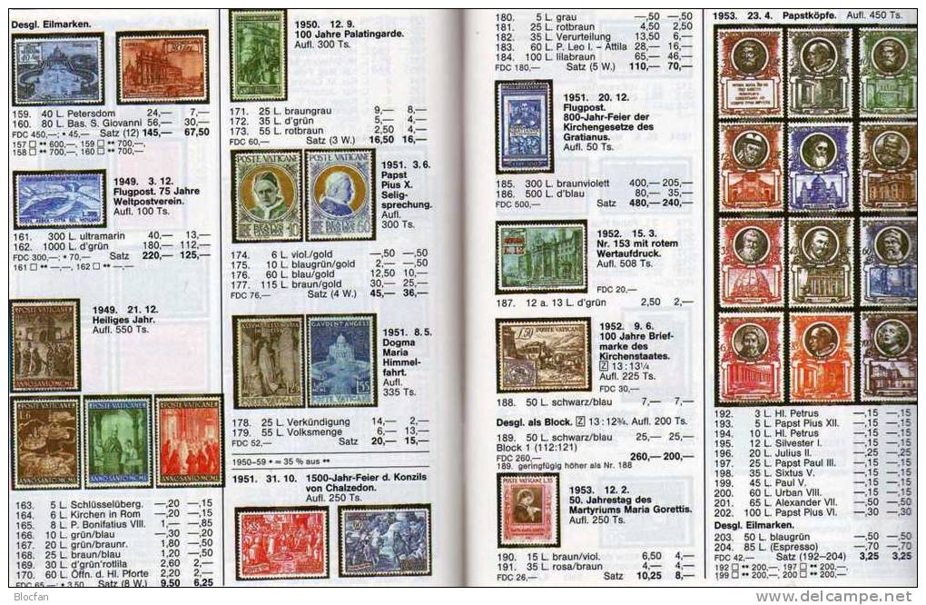 Stamp Philex Vatikan Katalog 2007 Vaticano Antiquarisch 12€ Briefmarken Preise In EURO Kirchenstaat Catalogue Of Germany - Thématiques