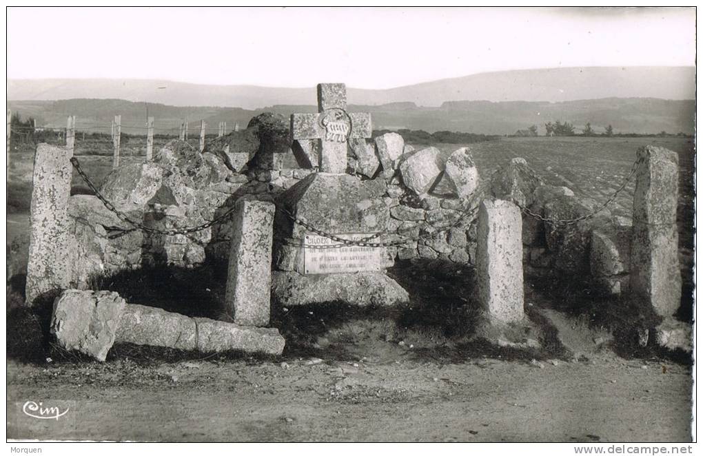 Postal St. CHELY D' APCHER (Lozere),  Croix Des Anglais - Saint Chely D'Apcher