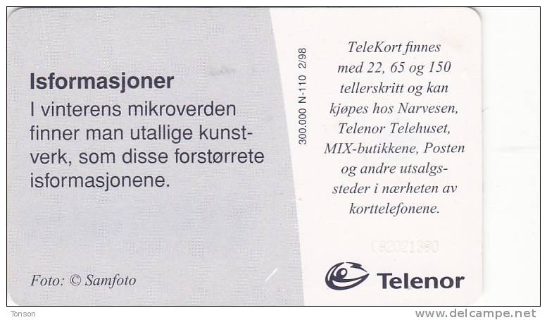 Norway, N110, Isformasjon, CN : C82021380, 2 Scans. - Norvège