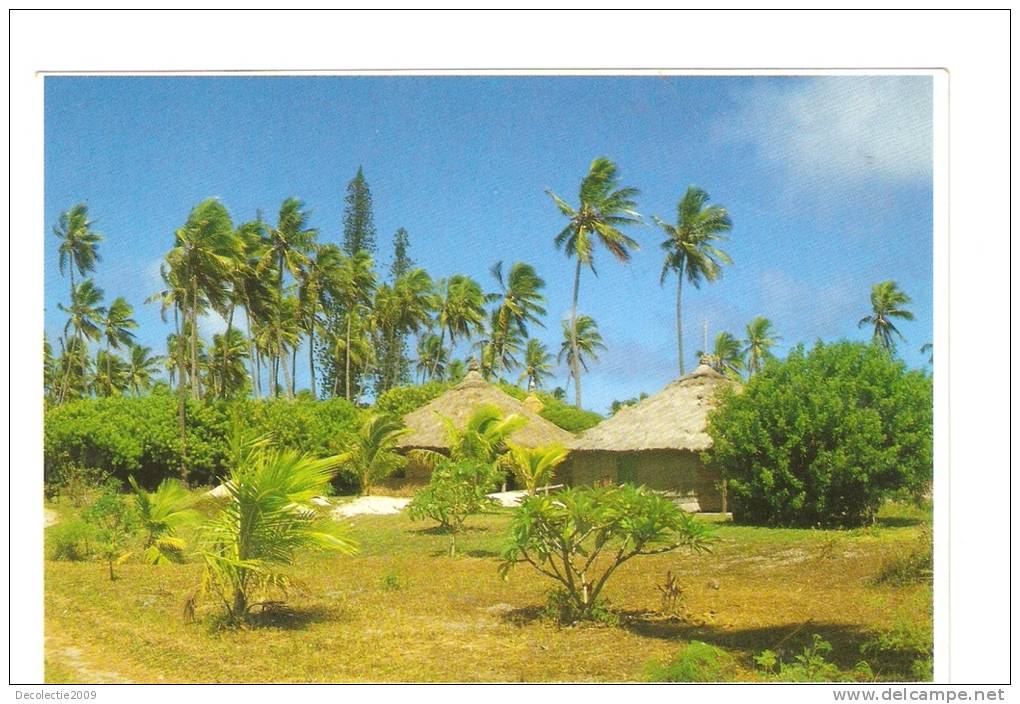 BR28166 Case Traditionale A L Ile Des Pins    2 Scans - New Caledonia