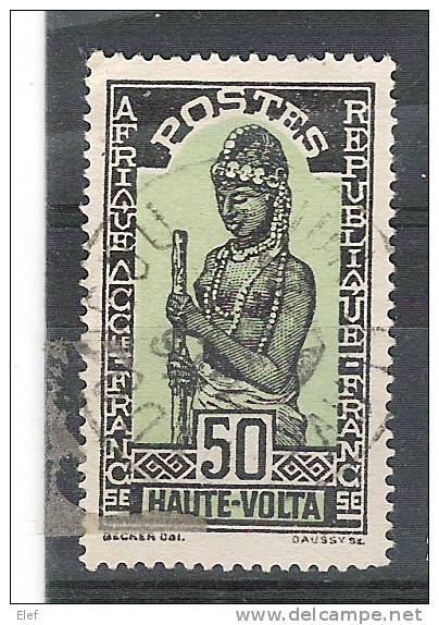 HAUTE VOLTA, 1928, Yvert N° 54, 50c Obl  Cachet Central,TB - Other & Unclassified