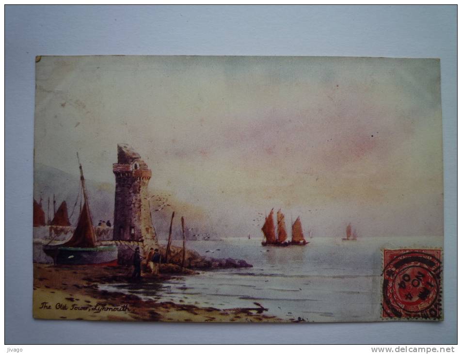PLYMOUTH  :  The  OLD  TOWER  -  AQUARETTE  N°6280 - Ilfracombe